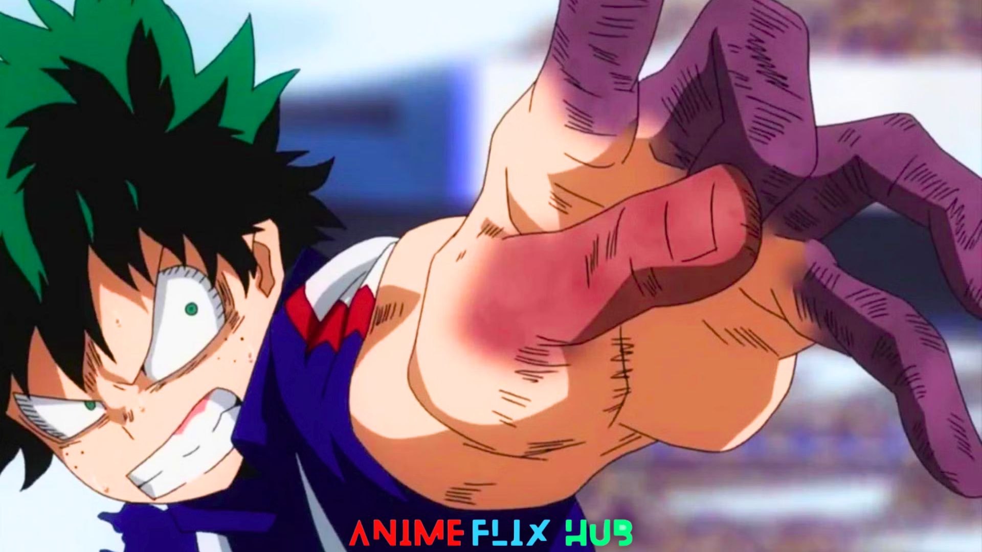 When All Might Support Deku During The Sports Festival